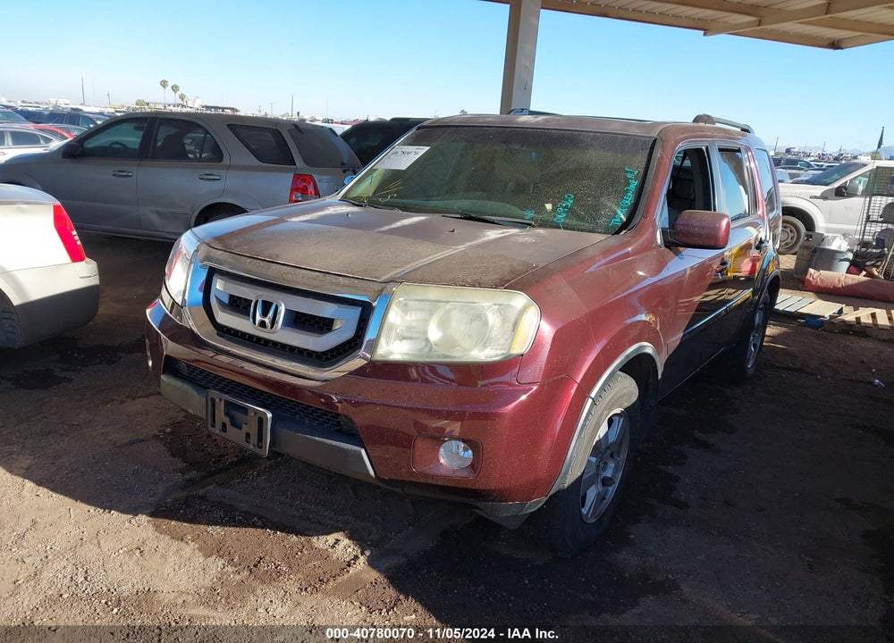 2011 HONDA PILOT EX-L VIN: 5FNYF4H53BB069360