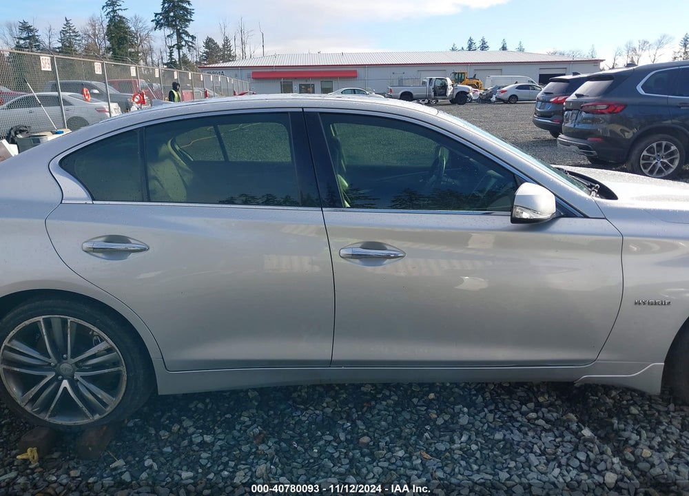 2014 INFINITI Q50 HYBRID SPORT VIN: JN1AV7AR8EM702467