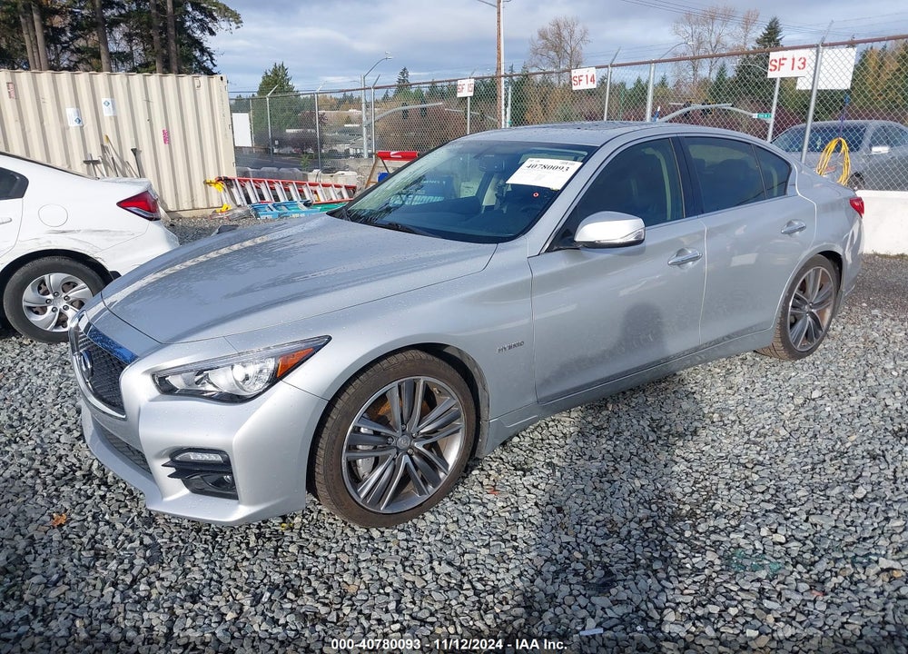 2014 INFINITI Q50 HYBRID SPORT VIN: JN1AV7AR8EM702467