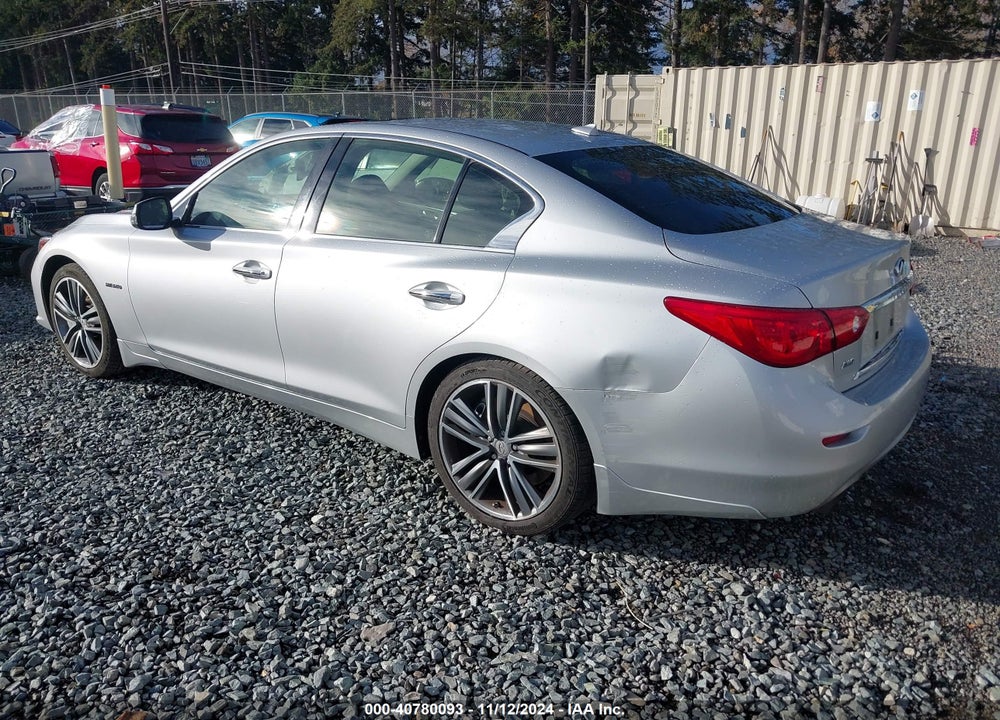 2014 INFINITI Q50 HYBRID SPORT VIN: JN1AV7AR8EM702467