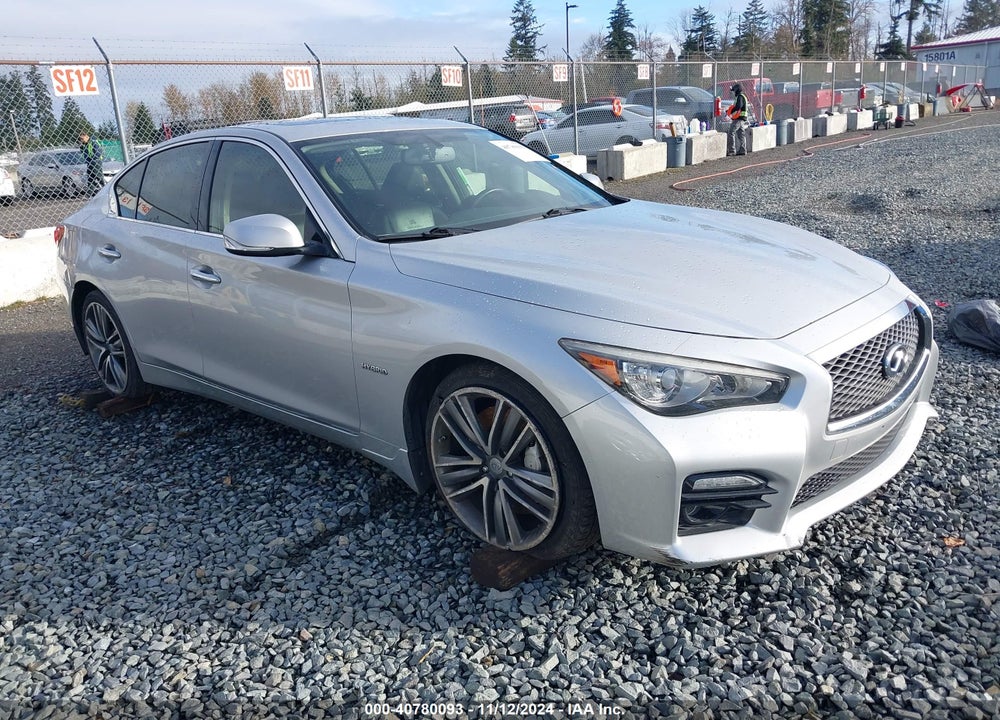 2014 INFINITI Q50 HYBRID SPORT VIN: JN1AV7AR8EM702467