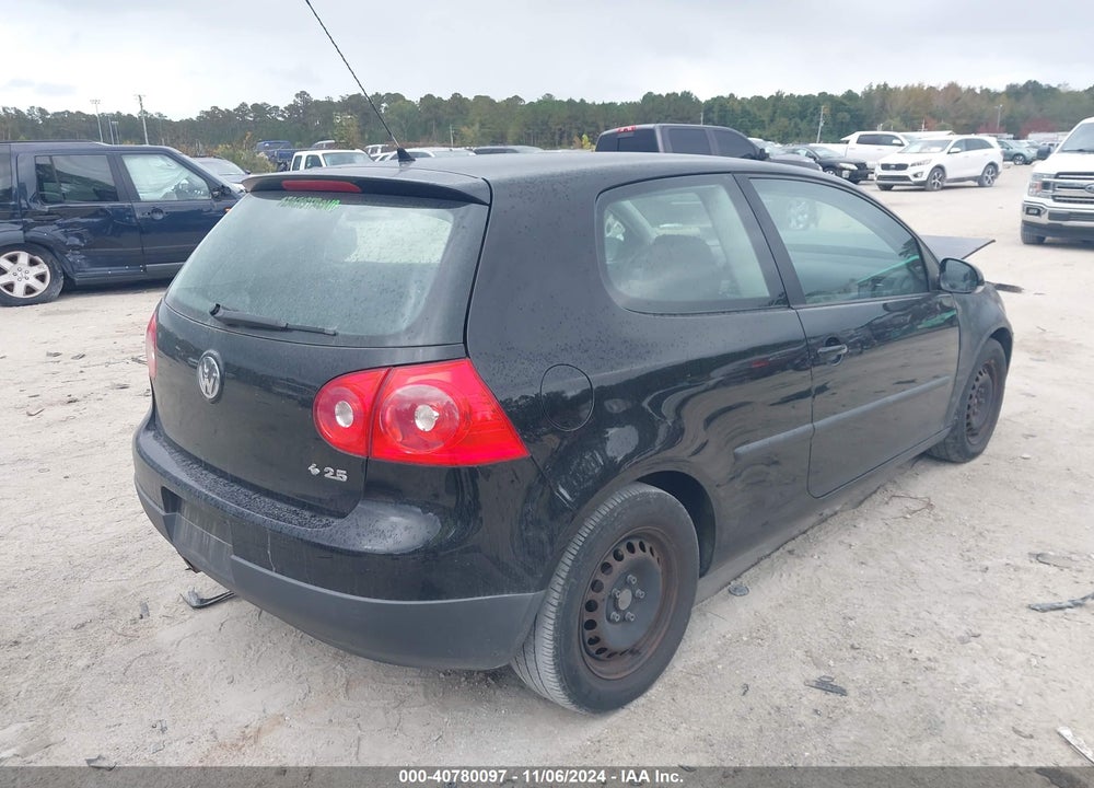 2008 VOLKSWAGEN RABBIT S VIN: WVWBB71K68W309542