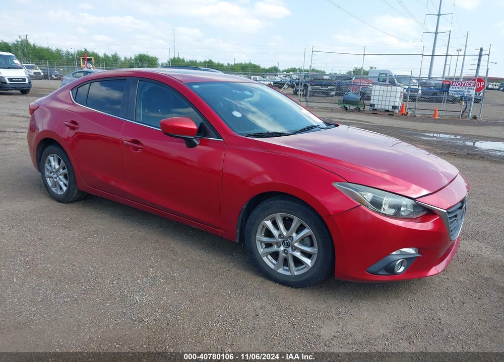 2014 MAZDA 3 I GRAND TOURING VIN: JM1BM1W77E1125361