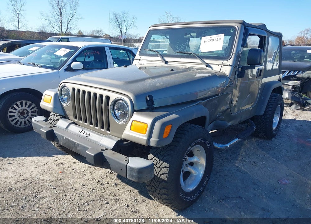 2005 JEEP WRANGLER SE VIN: 1J4FA29195P333871
