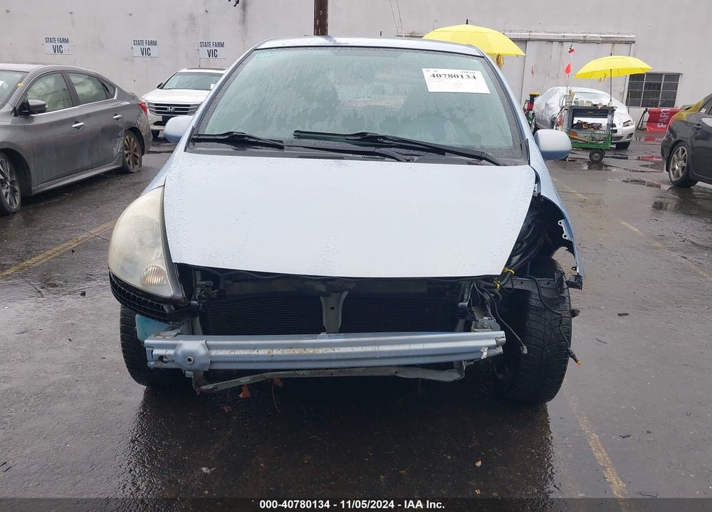 2008 HONDA FIT VIN: JHMGD37408S007087