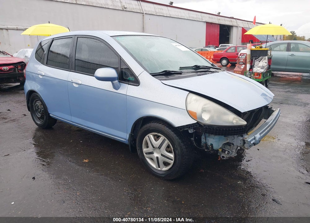 2008 HONDA FIT VIN: JHMGD37408S007087