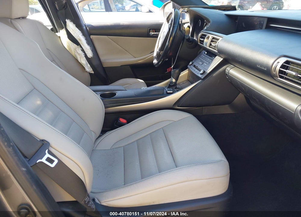 2015 LEXUS IS 250 VIN: JTHBF1D2XF5080460