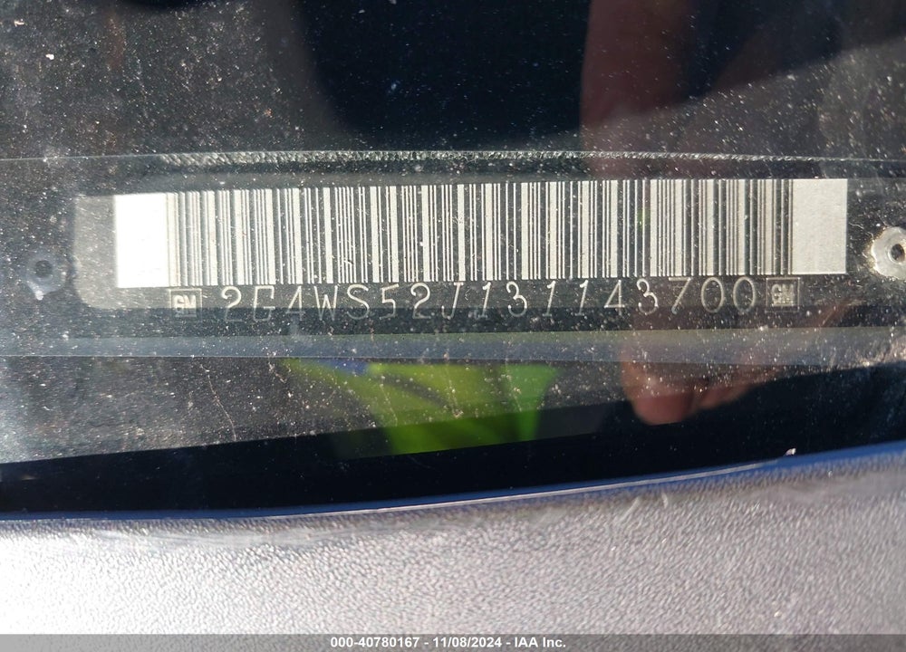 2003 BUICK CENTURY CUSTOM VIN: 2G4W352J131143700