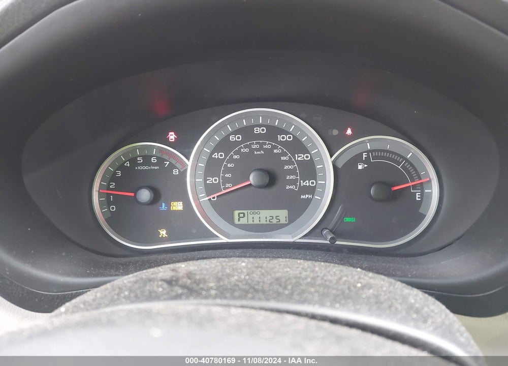 2009 SUBARU IMPREZA 2.5I VIN: JF1GH61679H810002