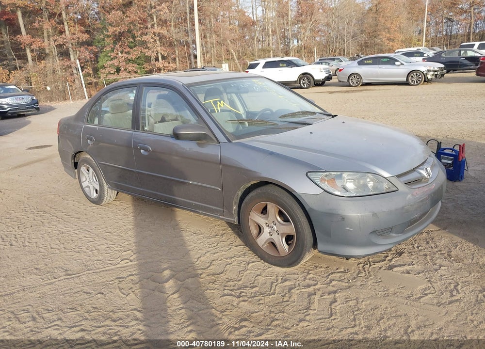2005 HONDA CIVIC EX VIN: 2HGES26735H539801