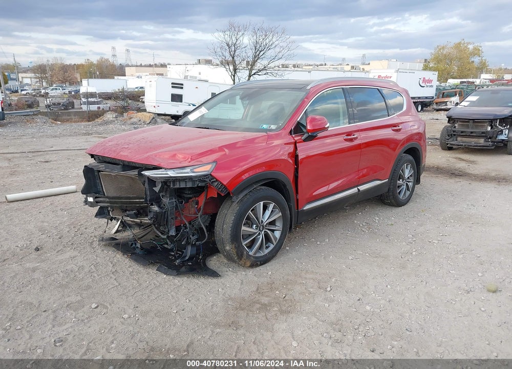 2020 HYUNDAI SANTA FE LIMITED VIN: 5NMS5CAD5LH166578