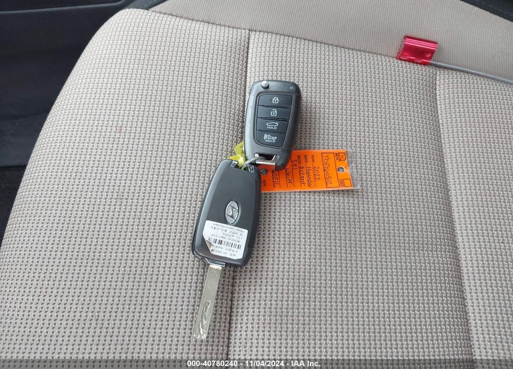 2022 HYUNDAI ACCENT SEL VIN: 3KPC24A62NE160512