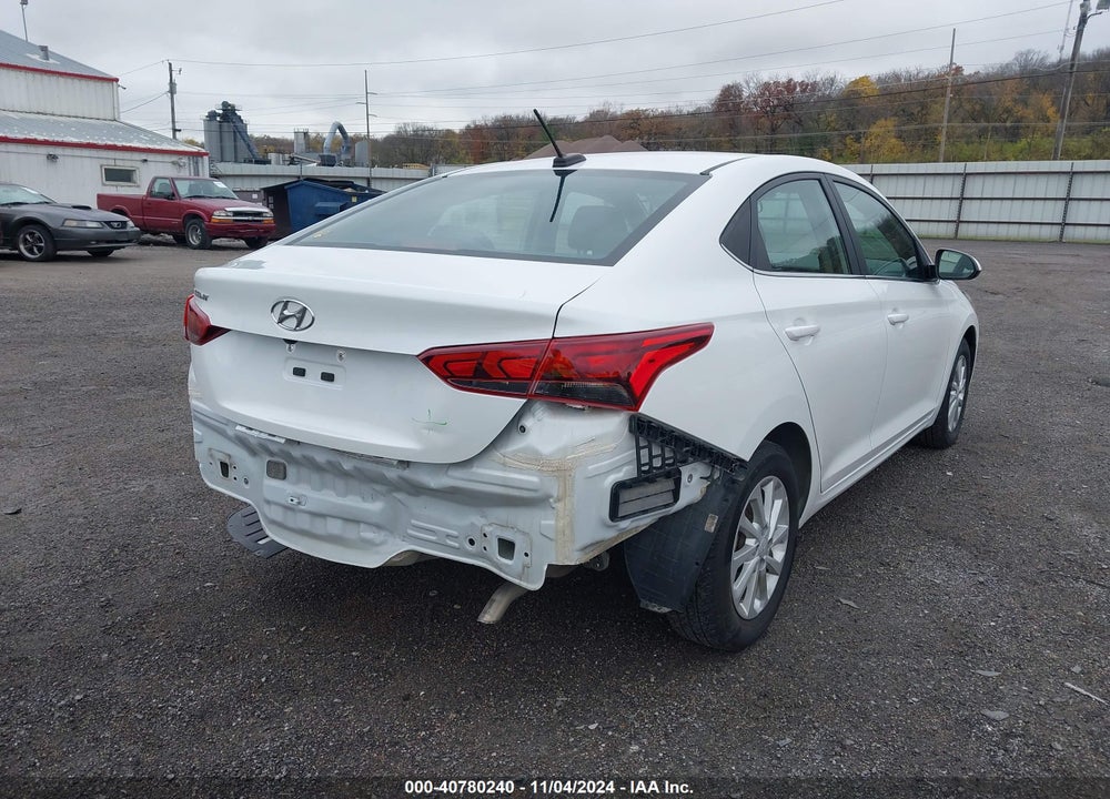 2022 HYUNDAI ACCENT SEL VIN: 3KPC24A62NE160512