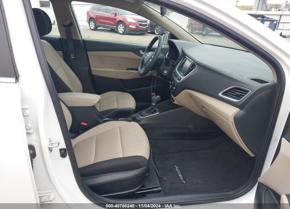 2022 HYUNDAI ACCENT SEL VIN: 3KPC24A62NE160512
