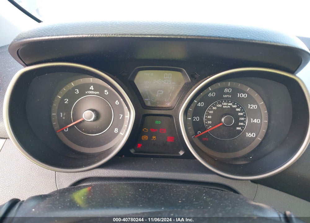 2013 HYUNDAI ELANTRA GLS VIN: 5NPDH4AE0DH227080