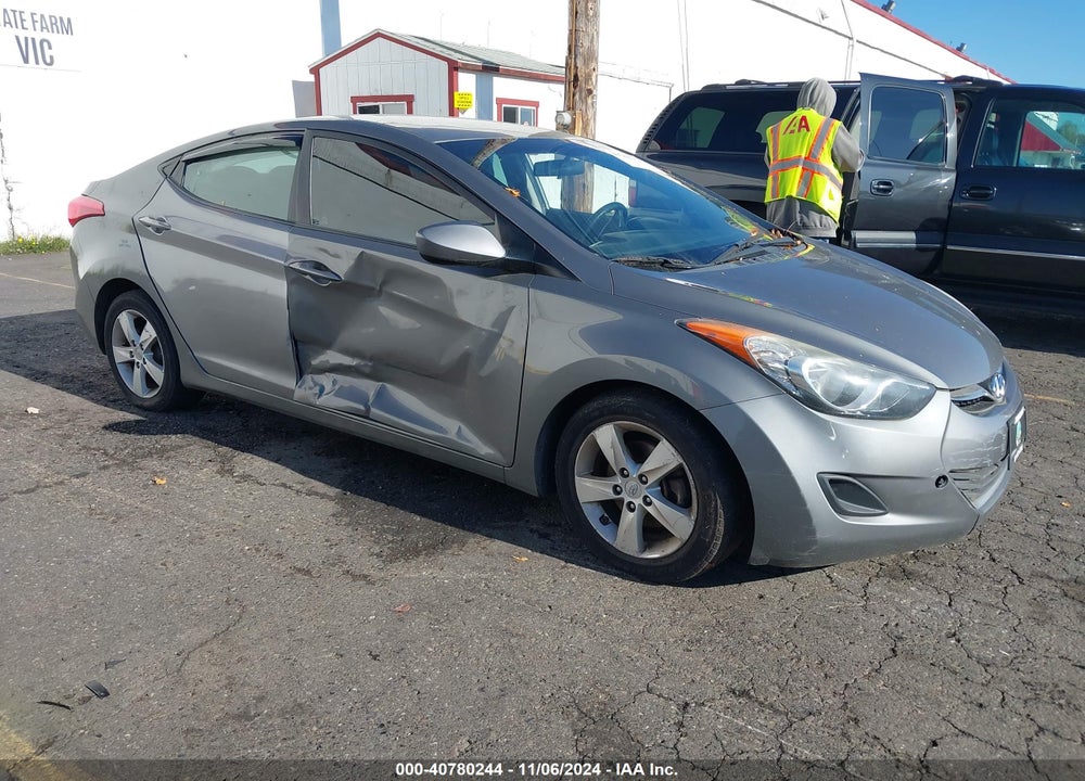 2013 HYUNDAI ELANTRA GLS VIN: 5NPDH4AE0DH227080
