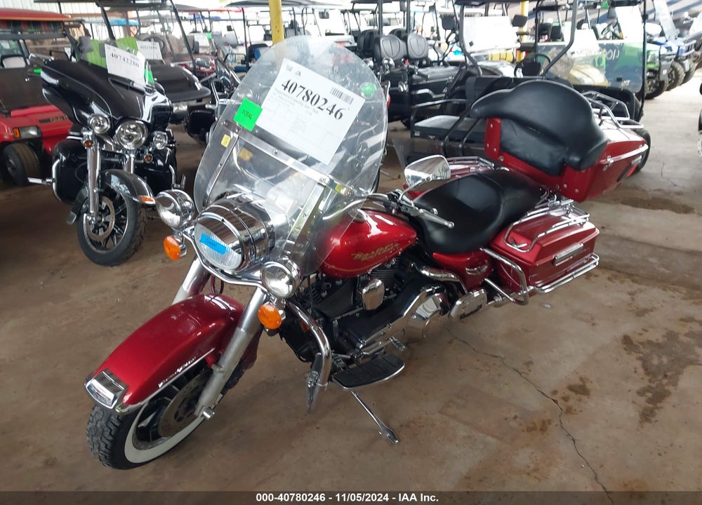 1997 HARLEY-DAVIDSON FLHR VIN: 1HD1FDL17VY621080