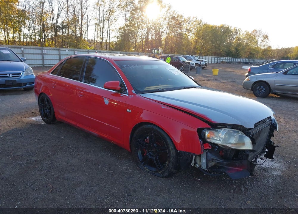 2008 AUDI A4 2.0T/2.0T SPECIAL EDITION VIN: WAUAF78E28A143465