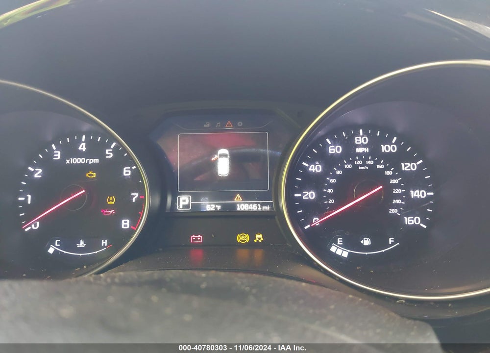 2015 KIA SEDONA EX VIN: KNDMC5C18F6050726