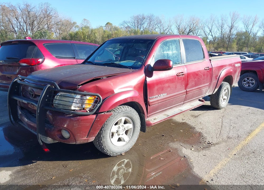 2005 TOYOTA TUNDRA LIMITED V8 VIN: 5TBDT481X5S489730