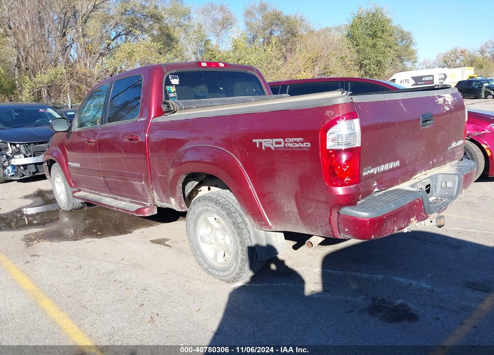 2005 TOYOTA TUNDRA LIMITED V8 VIN: 5TBDT481X5S489730
