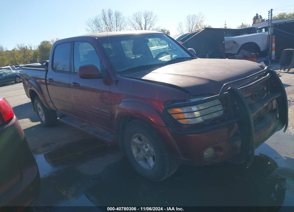 2005 TOYOTA TUNDRA LIMITED V8 VIN: 5TBDT481X5S489730