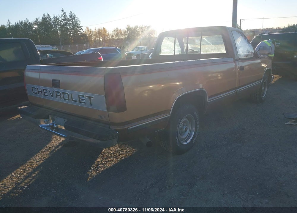 1989 CHEVROLET GMT-400 C1500 VIN: 1GCDC14K8KZ107287