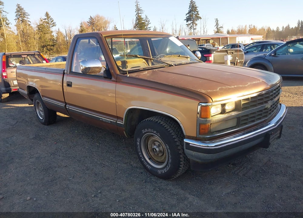 1989 CHEVROLET GMT-400 C1500 VIN: 1GCDC14K8KZ107287