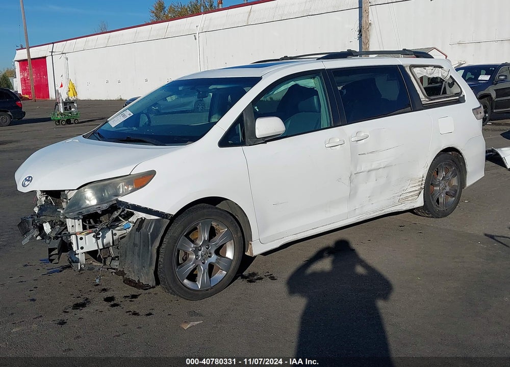 2011 TOYOTA SIENNA SPORT VIN: 5TDXK3DCXBS039967