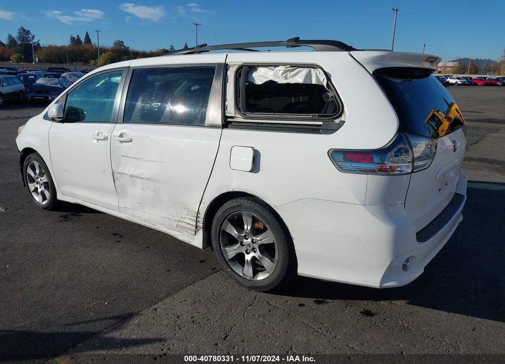 2011 TOYOTA SIENNA SPORT VIN: 5TDXK3DCXBS039967