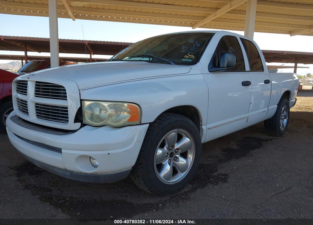 2002 DODGE RAM 1500 ST VIN: 1D7HA18Z32J149725