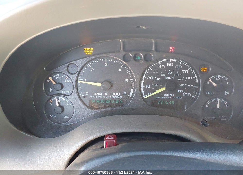2001 CHEVROLET S-10 LS VIN: 1GCCS19WX1K114419