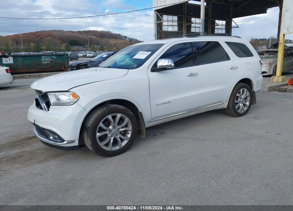 2018 DODGE DURANGO CITADEL AWD VIN: 1C4RDJEG8JC345915