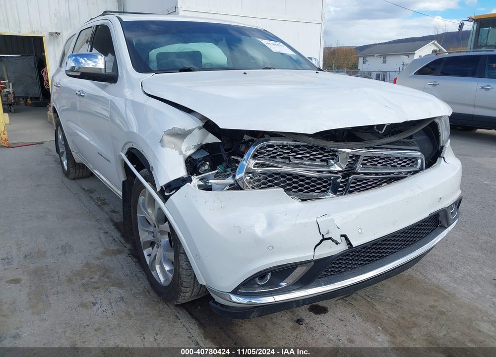 2018 DODGE DURANGO CITADEL AWD VIN: 1C4RDJEG8JC345915