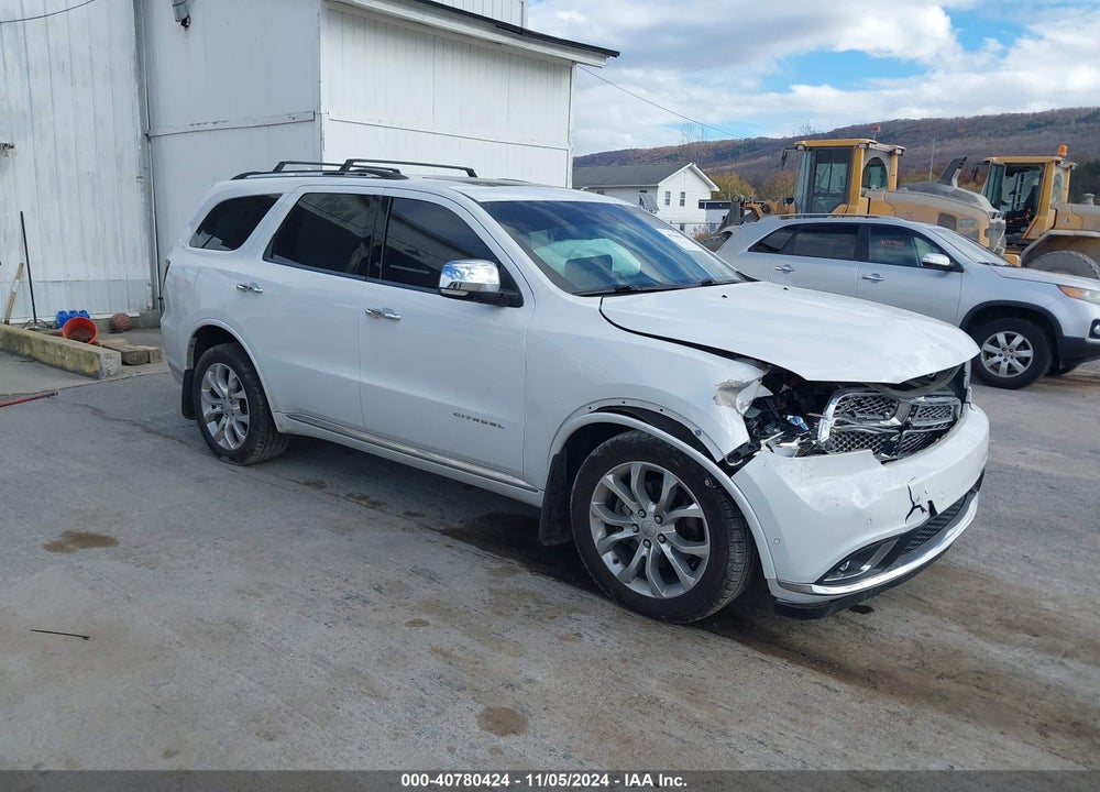 2018 DODGE DURANGO CITADEL AWD VIN: 1C4RDJEG8JC345915