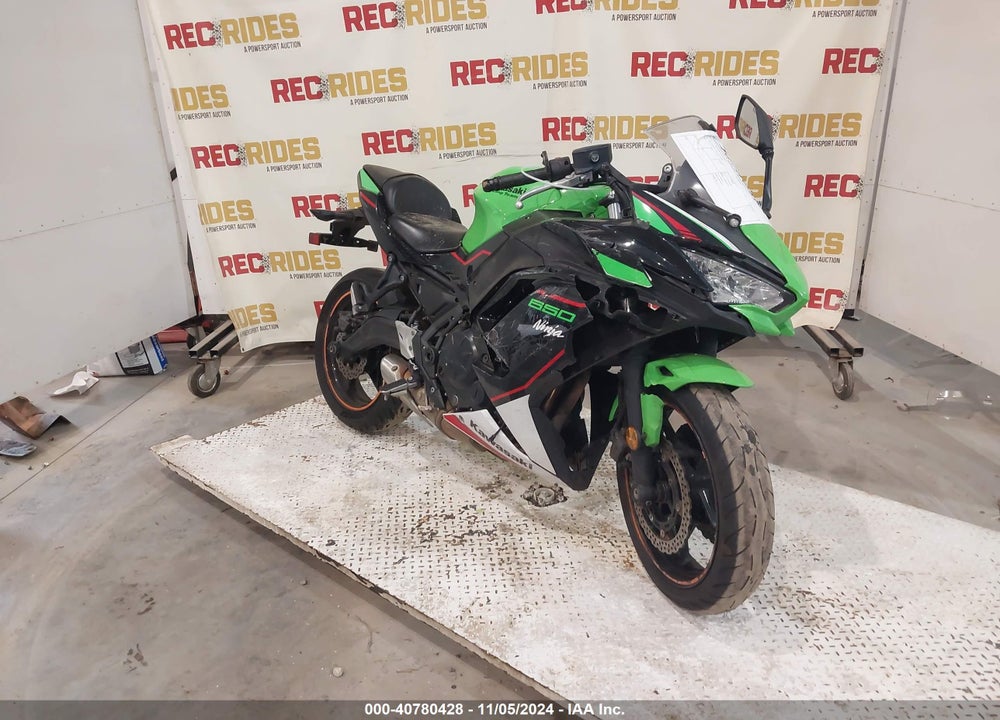 2022 KAWASAKI EX650 N VIN: ML5EXEN15NDA72406