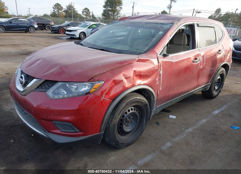 2016 NISSAN ROGUE S VIN: JN8AT2MT3GW018497
