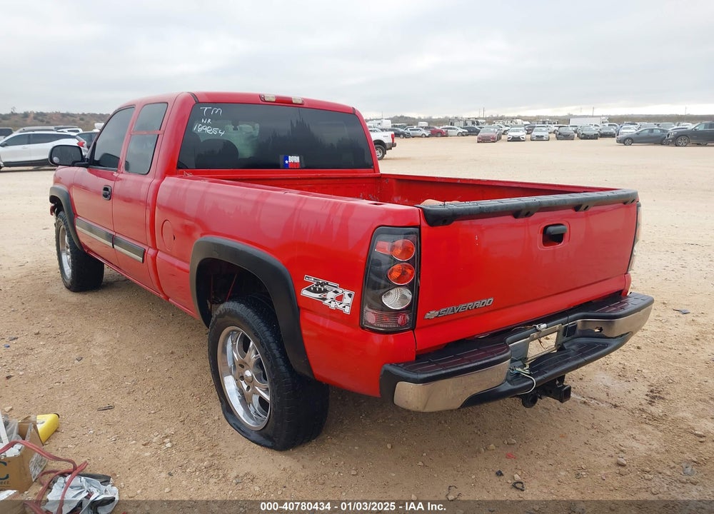 2007 CHEVROLET SILVERADO 1500 CLASSIC LT1 VIN: 1GCEK19Z37Z189854