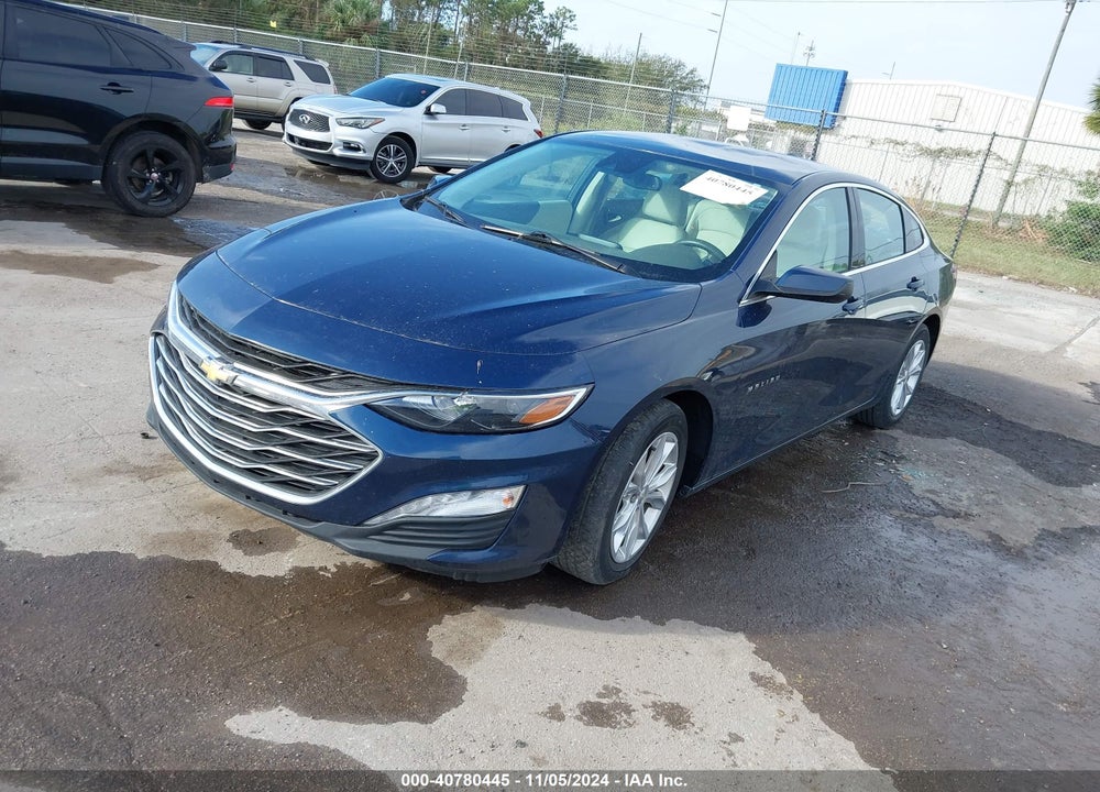 2020 CHEVROLET MALIBU FWD LT VIN: 1G1ZD5ST2LF141520