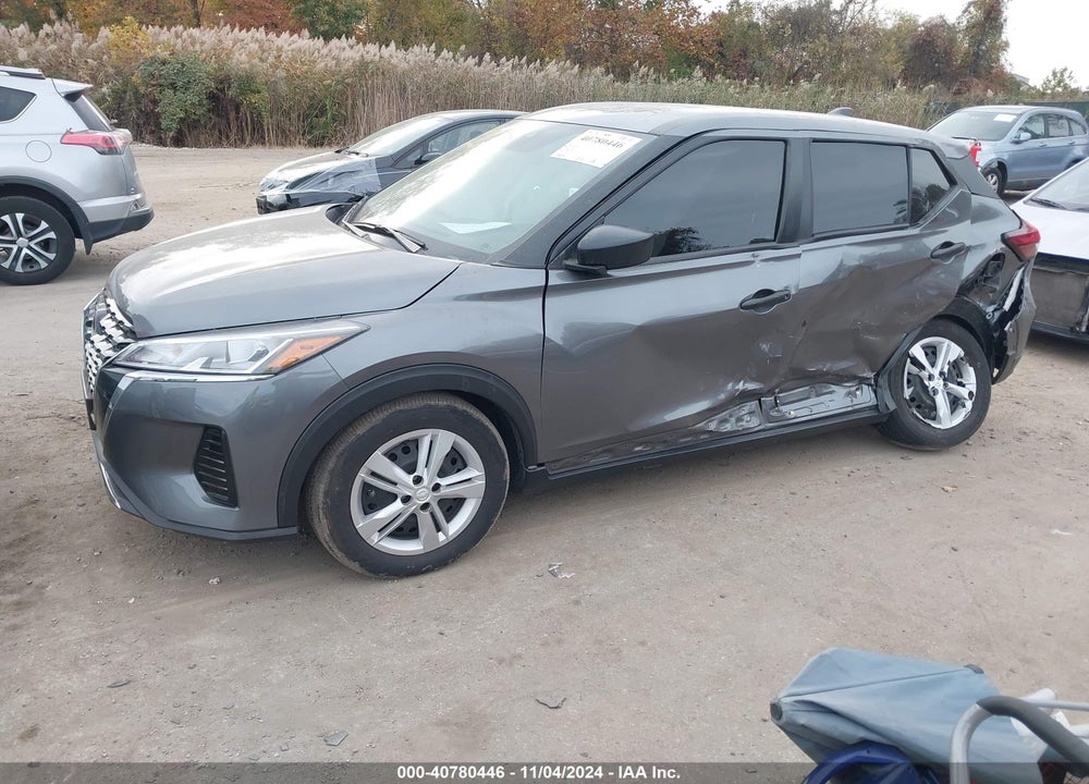 2024 NISSAN KICKS S XTRONIC CVT VIN: 3N1CP5BV1RL480101