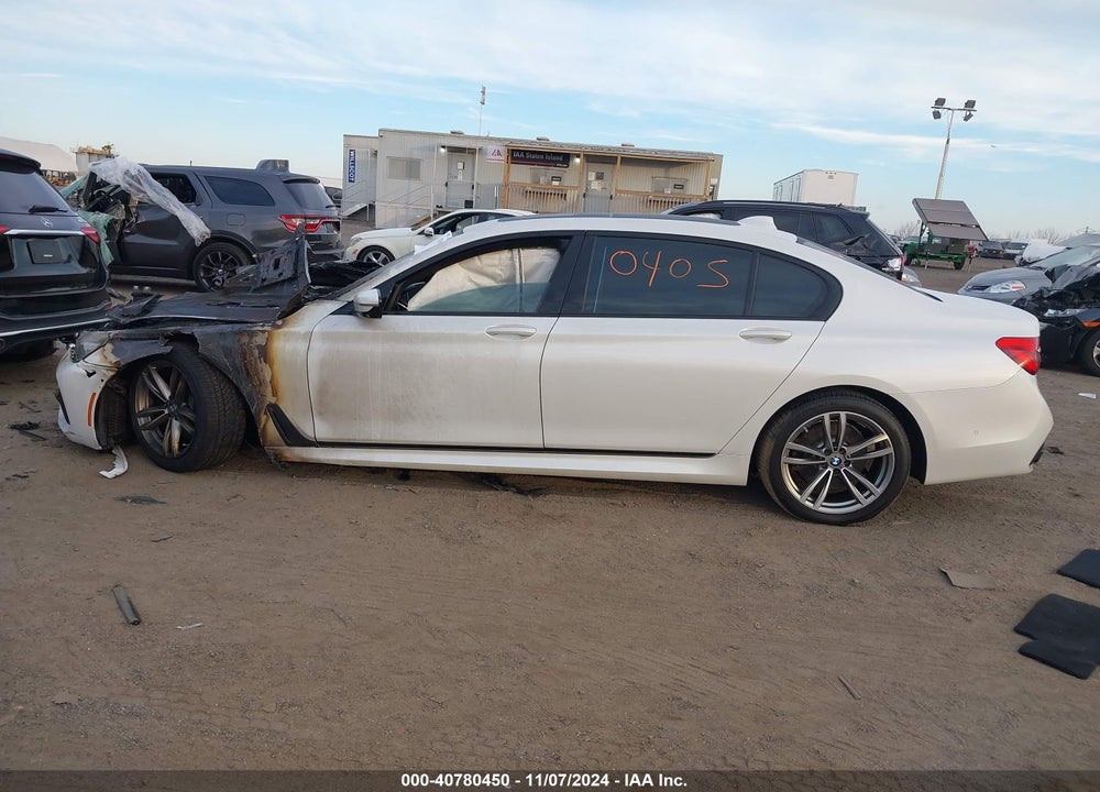 2017 BMW 740I XDRIVE VIN: WBA7E4C56HGU99675