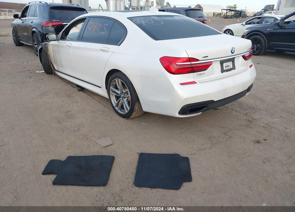 2017 BMW 740I XDRIVE VIN: WBA7E4C56HGU99675