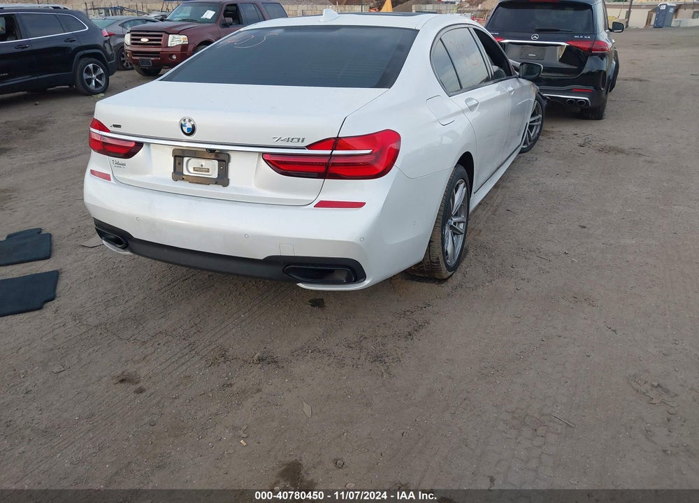 2017 BMW 740I XDRIVE VIN: WBA7E4C56HGU99675