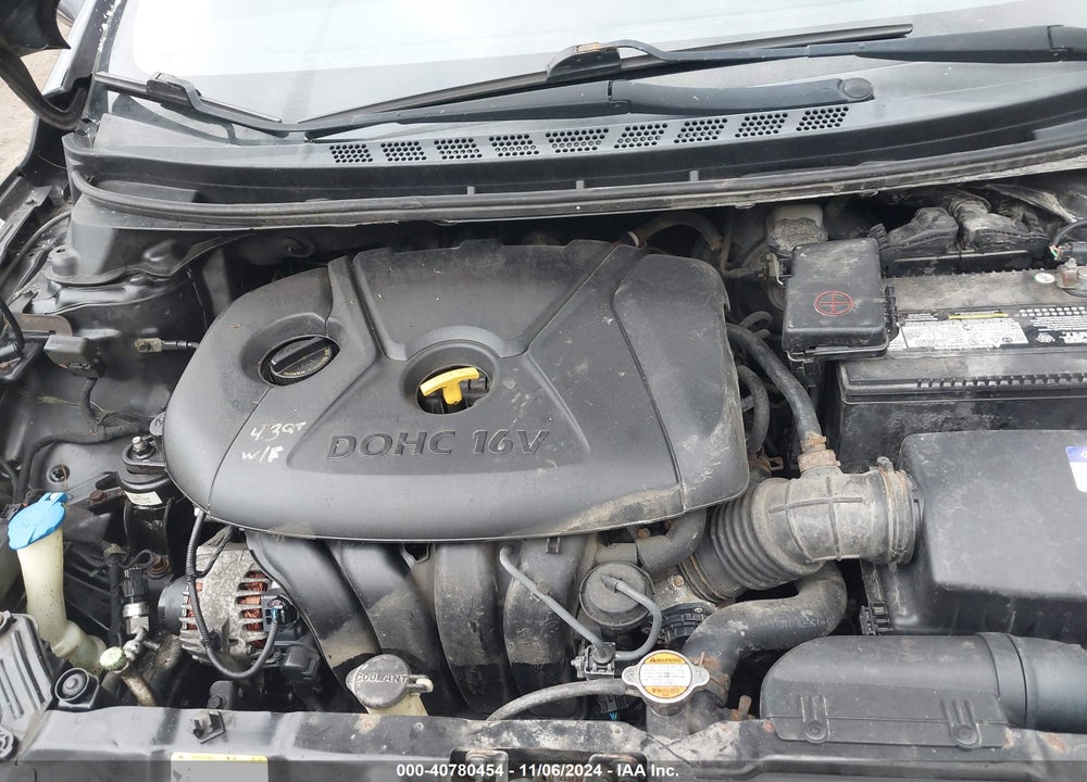 2012 HYUNDAI ELANTRA GLS (ULSAN PLANT) VIN: KMHDH4AE5CU183058
