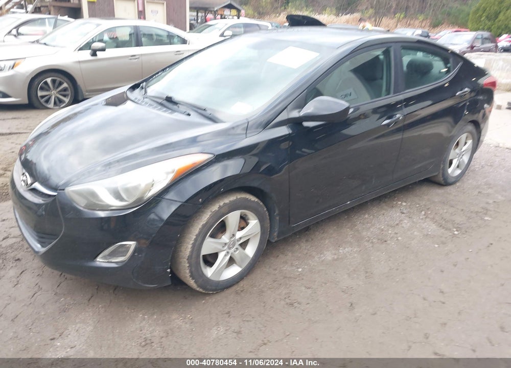 2012 HYUNDAI ELANTRA GLS (ULSAN PLANT) VIN: KMHDH4AE5CU183058