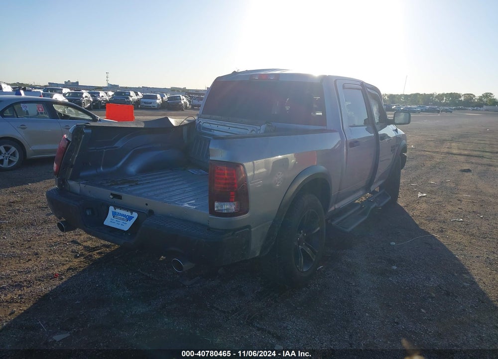 2021 RAM 1500 CLASSIC WARLOCK 4X4 5'7 BOX VIN: 1C6RR7LTXMS535530