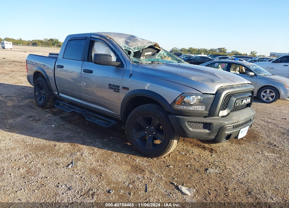 2021 RAM 1500 CLASSIC WARLOCK 4X4 5'7 BOX VIN: 1C6RR7LTXMS535530