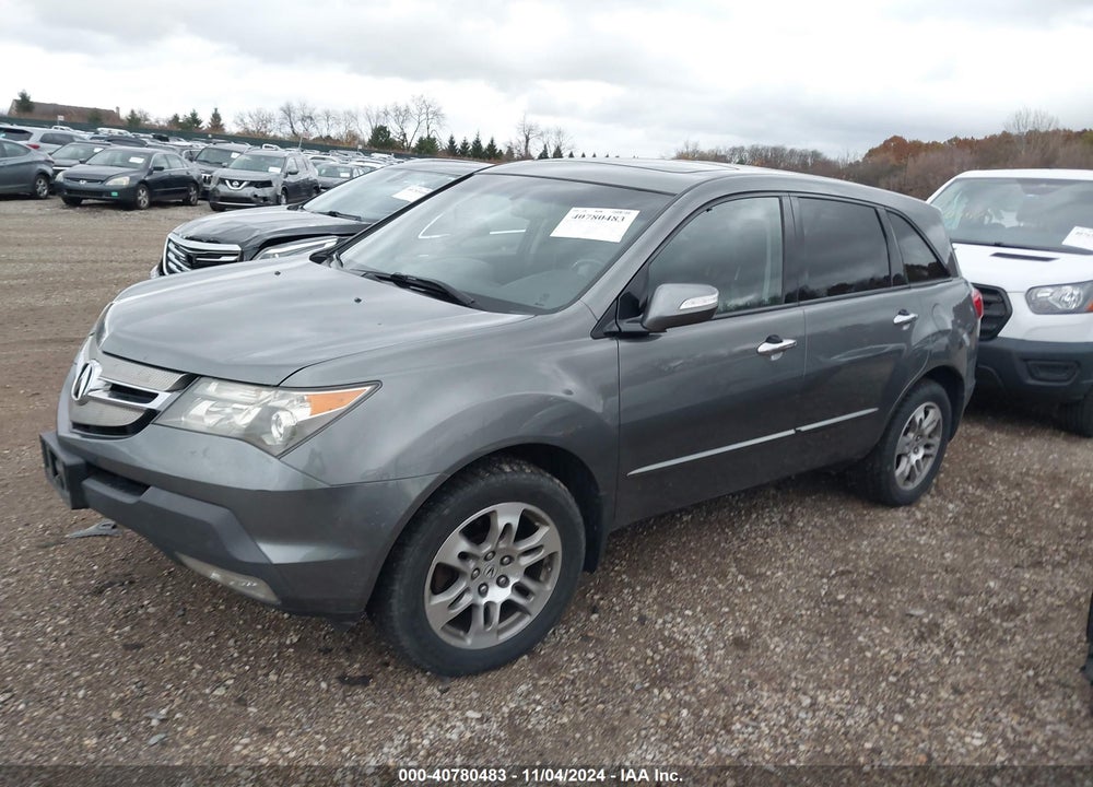 2008 ACURA MDX TECHNOLOGY PACKAGE VIN: 2HNYD28318H539195