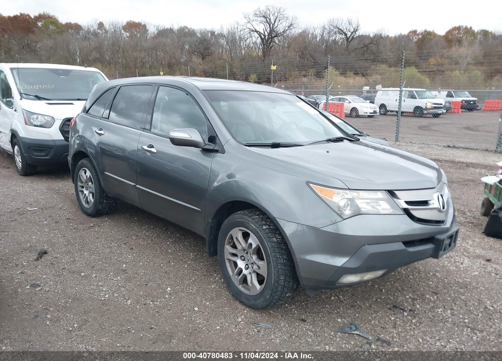 2008 ACURA MDX TECHNOLOGY PACKAGE VIN: 2HNYD28318H539195
