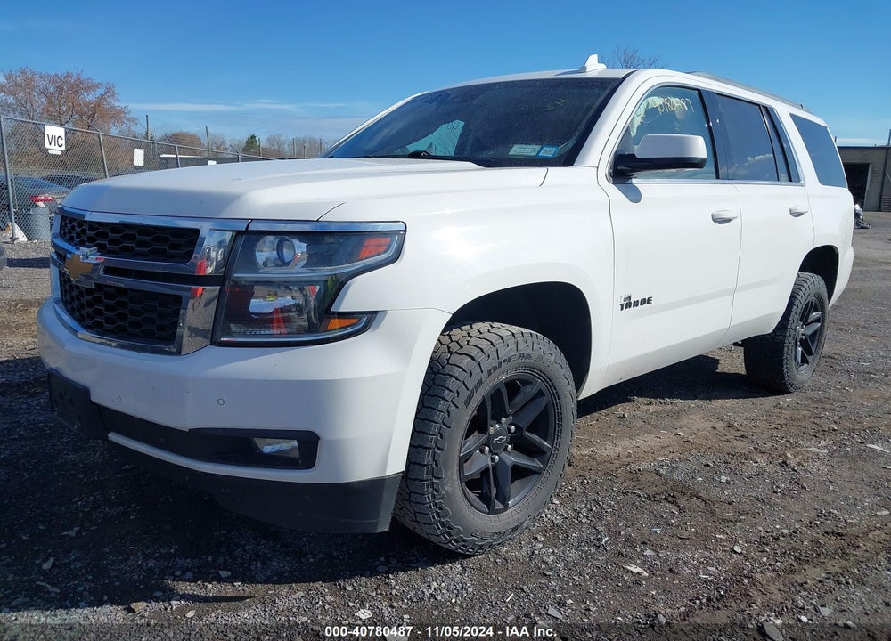 2016 CHEVROLET TAHOE LT VIN: 1GNSKBKCXGR325533